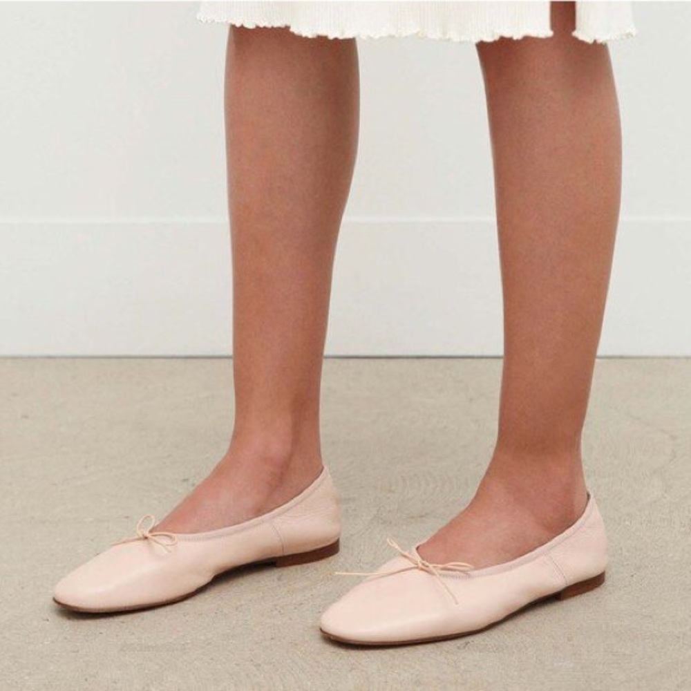 Mansur Gavriel Dream Ballerina Flats in Rosa New in Box